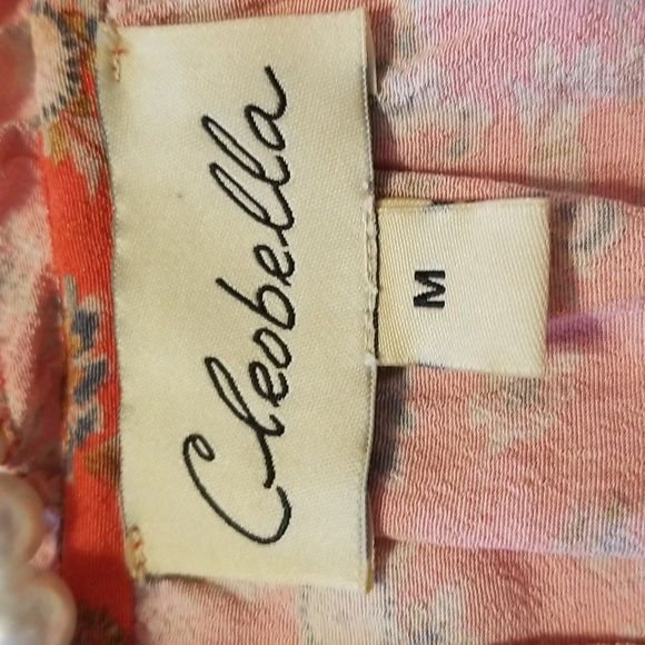 Cleobella Ella Long Sleeve Printed Mini Dress Size Medium - Picture 17 of 17